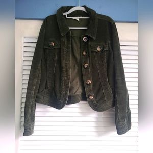 Dressbarn Corduroy jacket size large